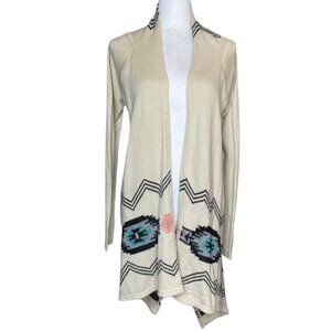 California Gypsy Womens Southwestern Aztec Sweater Size Large Heritage